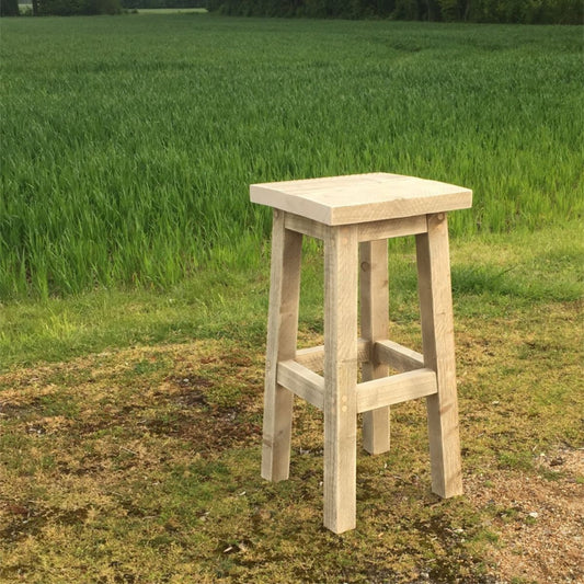 Bauholz Hochhocker, Trapezform